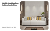 Modern Chinese design Exposed Frame Seating Group Light Luxury Sofa Set Minimalist Design Lounge Suite Serene Aesthetic for Interior Designers, Business Owners, Homeowners, recreation center, Hotel Lobby, Office Reception, Living Room