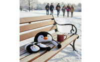 Warm Penguin Earflap Hat Cute Design Penguin Hat Windproof Creature Character Hood Ear Protection for Women, Teens, Cycling, Outdoor, Cold Weather