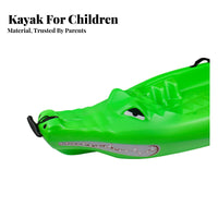 Shaped Paddle Boat Cartoon Design Water Sporting Gear Beginner Approachable Single-Person Kayak for Children, Students, Paddling, Kayaking, Waterway