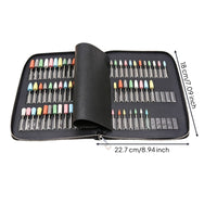 63 Pieces Zippered Silicone Rubber Polishing Burs Organized Polishing Burs with Case Precision Tool Scratchunrestricted for Dentists