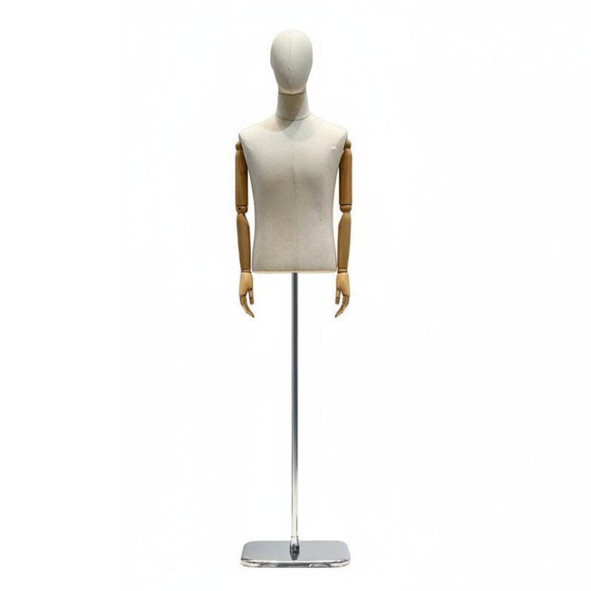 Half Body Suit Display High-End Design Half Body Mannequin Stand for Showroom