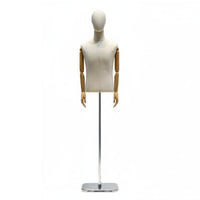 Half Body Suit Display High-End Design Half Body Mannequin Stand for Showroom