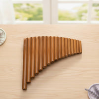 15-piping Panpipes Lightweight with Cleaning Rod Beginner-Friendly Panpipes for Students, Instrumentalists, Lessons