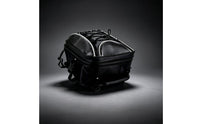 Strap-on Motorcycle Rear Seat Bag Compact Motorcycle Tail Bag with Straps Stable Easy to Clean for Daily Commutes