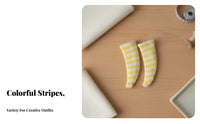OB11 Doll Socks Material Striped Doll Socks Wide Compatibility Miniature Clothing
