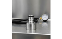 DIY Sparkling Water Carbonation Cap Kit Food Grade Stainless Steel Ball Lock Carbonation Cap Portable Dispensing PET Bottle Carbonator for Homebrewers, Parties