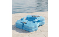 Underarm Car-Shaped Pool Buoy Padded Swim Buoy with Back Strap Thick Toy Inflatable for Toddlers