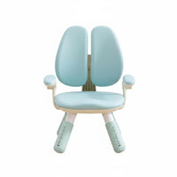 Adjustable Height kids' Splitspine Study Chair Lumbar Support children's Furniture Easy Assembly Ergonomic Seat Stable Wheeled Base for Toddlers, Students, literary Corner, Kindergarten, Playroom, Bedroom