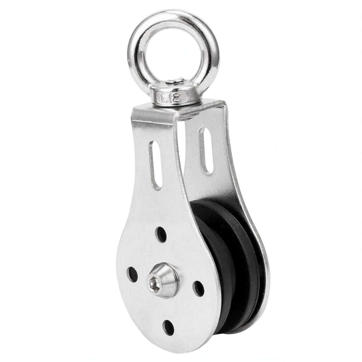 360 Degree Rotation Fitness Cable Pulley Assembly Quiet Bearing Gym Pulley Roller Grooved