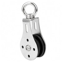 360 Degree Rotation Fitness Cable Pulley Assembly Quiet Bearing Gym Pulley Roller Grooved