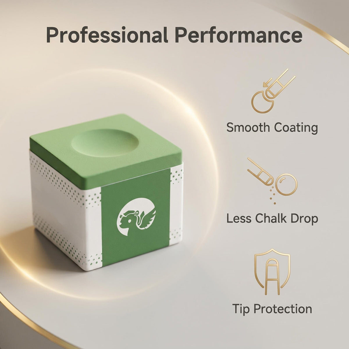 Ultra-Fine Dry Anti-Slip Billiard Chalk High Friction Chalk for Chinese Eight-Ball Snooker Wholesale
