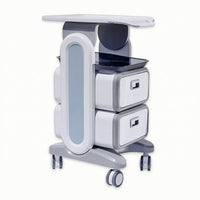 Salon Cart with Drawers Sturdy Rolling Salon Cart Beauty Trolley for Nail Technicians