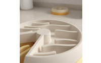 3-Layer Puzzle Food Bowl Rotating Maze Pet Feeder Easy to Clean Interactive Slow Feeder Bowl for Dogs, Young Dogs