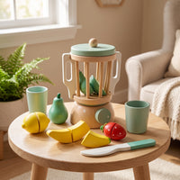 Pretend Play Fruit Blending Toy Blending Set Educational Playset for Kids, Daycare