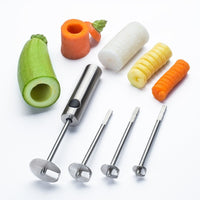 304 Stainless Steel Vegetable Corer and Multi-Function Shredder