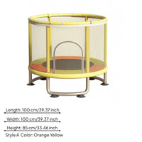 Stability Pads Children's Indoor Trampoline Easy Assembly Kids Trampoline Astm Certified