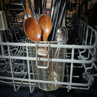 Chopstick Holder and Stainless Steel Holder, Freestanding Single Compartment Cutlery Organizer and Cutlery Drainer for Modern Kitchen Countertop