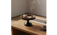 Handmade Look Wooden Fruit Tray Sturdy Pedestal Stand Easy to Clean for Wedding Photo Session