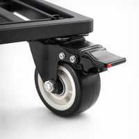 Heavy Duty Rolling Plant Stand for Garden Pots, Plant Trolley with Lockable Casters, Indoor Outdoor Wheeled Tray for Large Planters, 360 Wheels