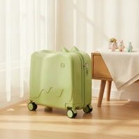 Hard Shell Suitcase Glossy Hard-Shell Suitcase Adjustable for Children, Travel, Weekend Getaways