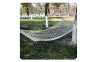 Woven Hammock Breathable Single Person Outdoor Hammock Easy Setup Hanging Bed for Campers, Backpackers, Beach, Backyard, Balcony