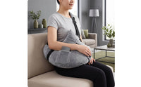 Arm Pillow with Shoulder Strap Adjustable Arm Support Pillow Supportive Cushioned for Post-Surgery Patients, Bed, Sofa