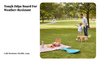 Multi-Surface Use Grass Toboggan adaptable-terrain Plastic sled Thickened Design Sliding Board Built-in Handles for Children, Adults, Families, Grassy Slopes, Sand Dunes, wintry precipitationy Hills, Backyard