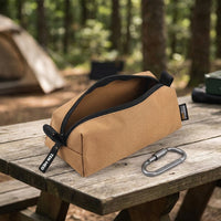 Compact MOLLE Pouch, Oxford Fabric First Aid Hip Bag with Carabiner, Tactical Tool Pouch for Hiking and Tours