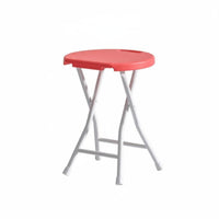 Foldable Design foldable Round Stool Space-Saving Portable Furniture Lightweight Folding Chair Easy to Clean for Students, occasion Attendees, Indoor, exteriordoor, excursion, Camping