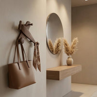 Airplane Coat Hook Space-Saving Airplane Wall Hook Streamlined Coat Rack with Pegs for Entryway, Bedroom