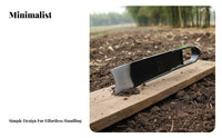 Long-Lasting Manganese Steel Grub Hoe Head Wear Resistant Garden Hoe Head Multi-Functional for Farmers, Gardeners, Farming