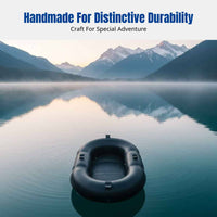 Inflatable Kayak, Thickened PVC Dinghy, Dual Chamber, Fishing Boat, Water Activities