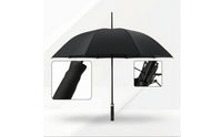 Oversized Large Canopy Umbrella Waterproof Umbrella with Straight Handle Windproof Water-Resistant for Golfers, Couples, Commuters