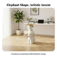 Stacked Elephant Family Side Table Parent-Child Design for Nursery