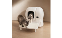 Smart Litter Box Anti-Splash Self-Cleaning Litter Box Pet Supply Enclosed Large Capacity for Cats, Indoor