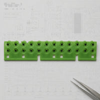 Rectangular Cutouts Electronic Keyboard Touch Strip Replacement Keyboard Touch Strip Green Musical Instrument Part High Sensitivity