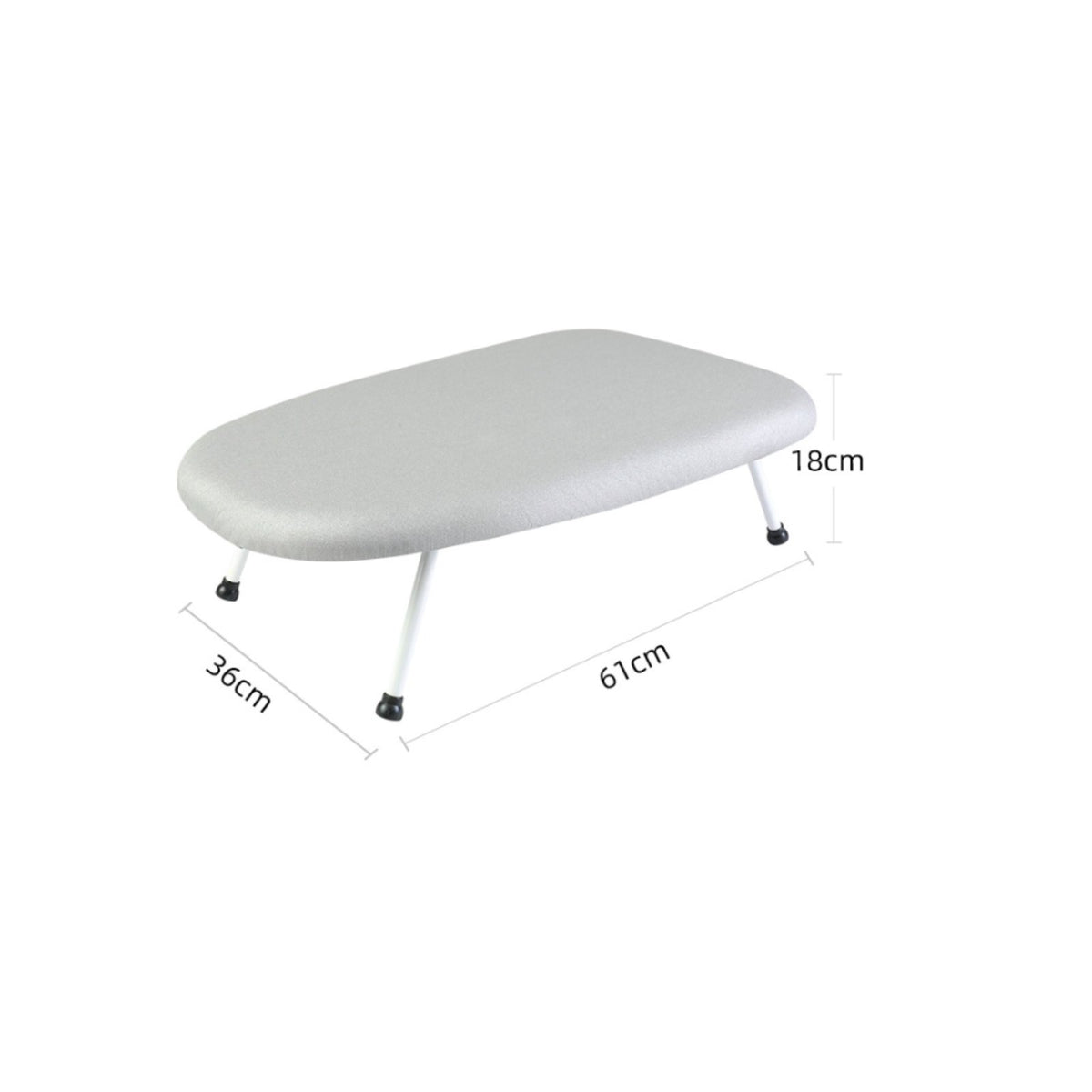 Folding Ironing Board Stable Legs Laundry Supply for Small Areas