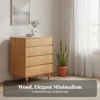 Space-Saving Design Multi-Drawer Organizer Multipurpose Low height Multi-Drawer Chest Sturdy Construction Storage Cabinet Recessed Handles for Homeowners, Office Workers, Bedroom, Small Spaces, Hallway, Living Room