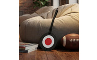 Red Center Football Training Target Disc Swivel Hook Soccer Training Disc with Straps Adjustable Strap Hanging Football Target Flat