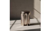 Aluminum Cylinder ornament Minimalist Geometric Sculpture Lustrous Decorative Piece for Interior Designers