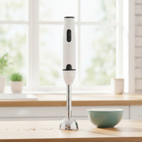 Handheld Immersion Blender Slim Hand Blender Corded Kitchen Appliance Non-Slip for Small Kitchens