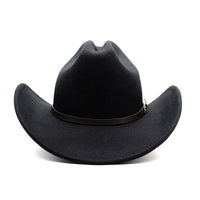 Men Women Western Cowboy Fedora Jazz hat 西部牛仔毛呢礼帽