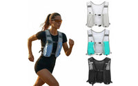 Lightweight Trail Running Hydration Vest Multiple Pockets Long-Distance Water Vest Adjustable Straps Hydration Backpack Breathable for Runners, Cyclists, Hikers, Hiking