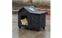 Outdoor Cat House Waterproof Weatherproof Cat House Elevated Design Pet Supply for Garden