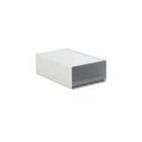 Stackable File Box Effortless-Pulling Drawers 3-Drawer Storage Unit
