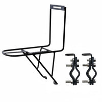 Bike Front Fork Rack Wide Compatibility Front Fork Cargo Rack Easy to Install Bike Adventure Carrier for Bikepackers, Commuters, Bikepacking