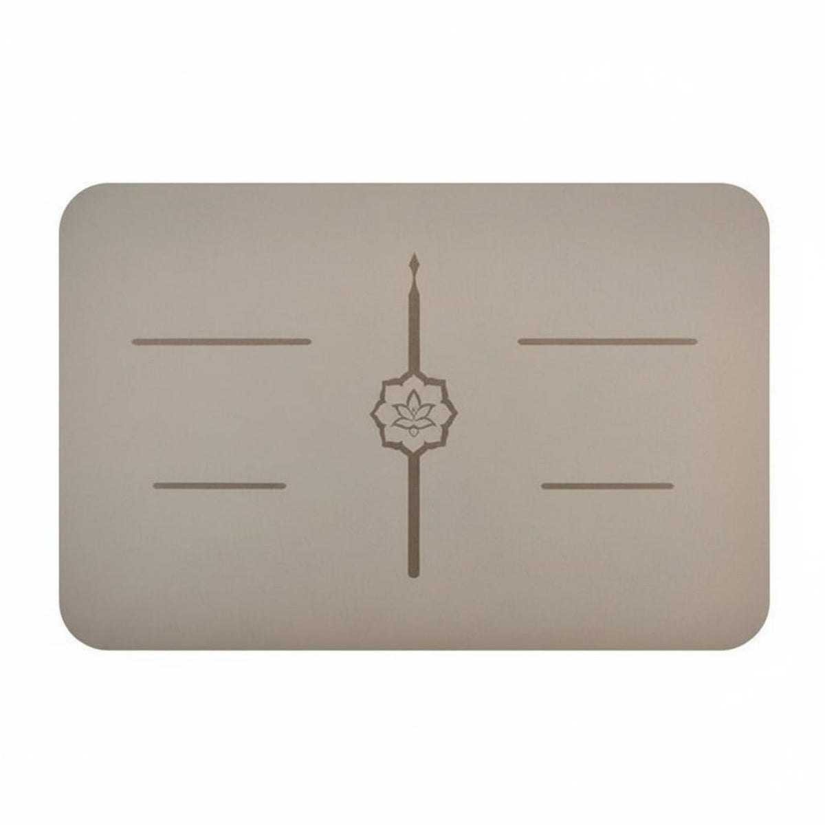 Natural Rubber Material Mini Stretching Mat Non-Slip Headstand Support Pad Sweat-Absorbent for Yogis