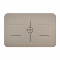 Natural Rubber Material Mini Stretching Mat Non-Slip Headstand Support Pad Sweat-Absorbent for Yogis