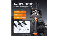 Handheld with Screen Waterproof Industrial Inspection Camera Clear Resolution