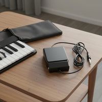 Sturdy ABS Material Universal Sustain Pedal Non-Slip Bottom Electronic Piano Damper Pedal for Keyboardists, Pianists